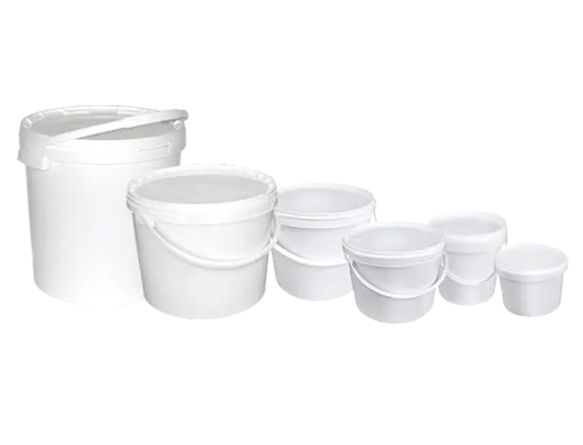 Seaux plastiques avec anse et couvercle -  ProFinish Distribution