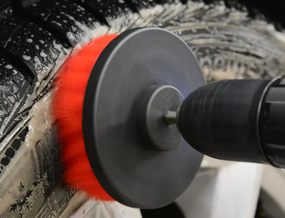 Set de 3 brosses sur perceuse pour nettoyage intensif -  ProFinish Distribution