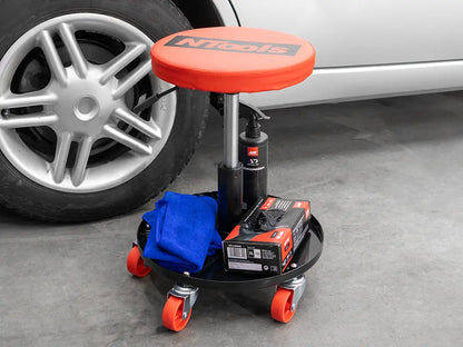 Siège d’atelier mobile réglable en hauteur -  ProFinish Distribution