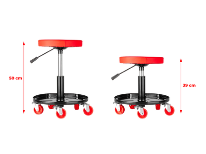 Siège d’atelier mobile réglable en hauteur -  ProFinish Distribution
