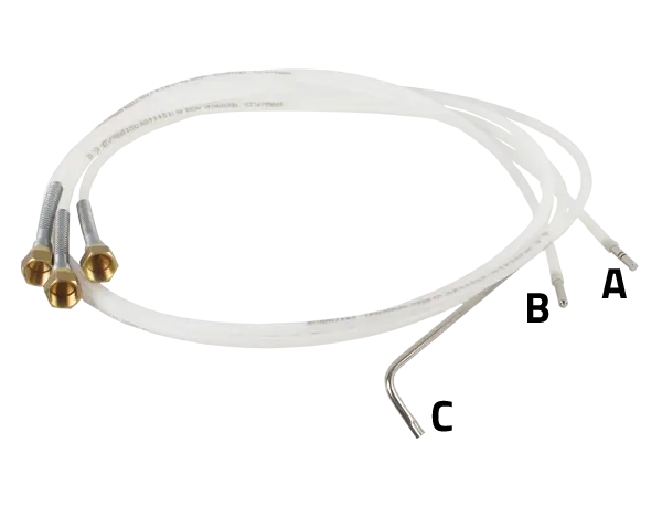 Sondes flexibles de projection interne 360°, semi-sphérique ou en éventail -  ProFinish Distribution
