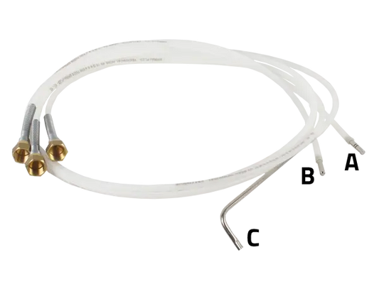 Sondes flexibles de projection interne 360°, semi-sphérique ou en éventail -  ProFinish Distribution