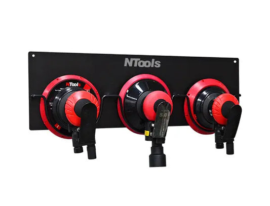 Support mural pour 3 ponceuses Ø150 mm -  ProFinish Distribution