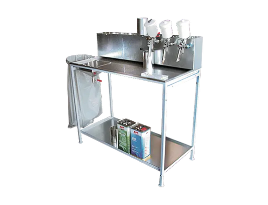 Table de préparation de peinture avec extraction -  ProFinish Distribution