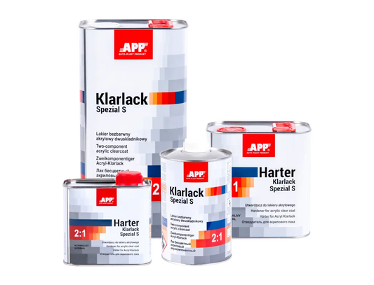 Vernis 2K HS premium effet spécial – APP Klarlack Spezial S 2:1 + Durcisseur -  ProFinish Distribution