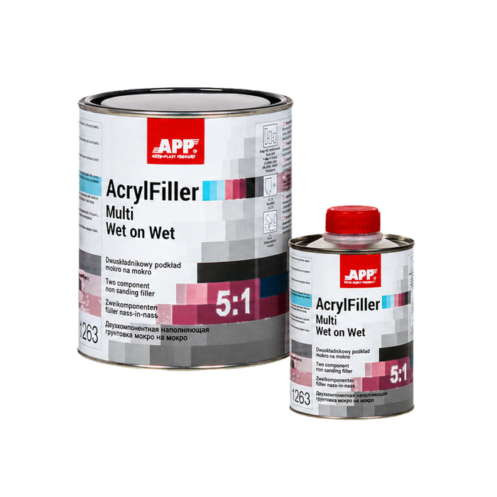 APP AcrylFiller Multi Wet on Wet apprêt